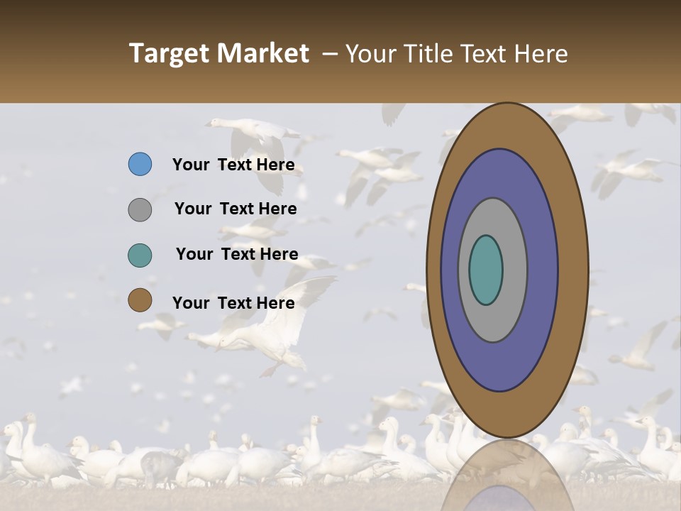 Spring Hunt Flock PowerPoint Template