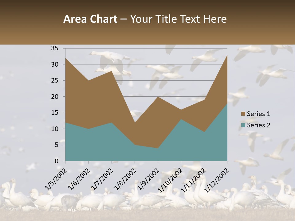 Spring Hunt Flock PowerPoint Template