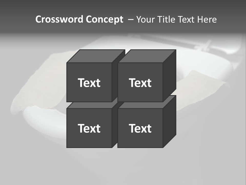 Seat Bathroom Voltage PowerPoint Template