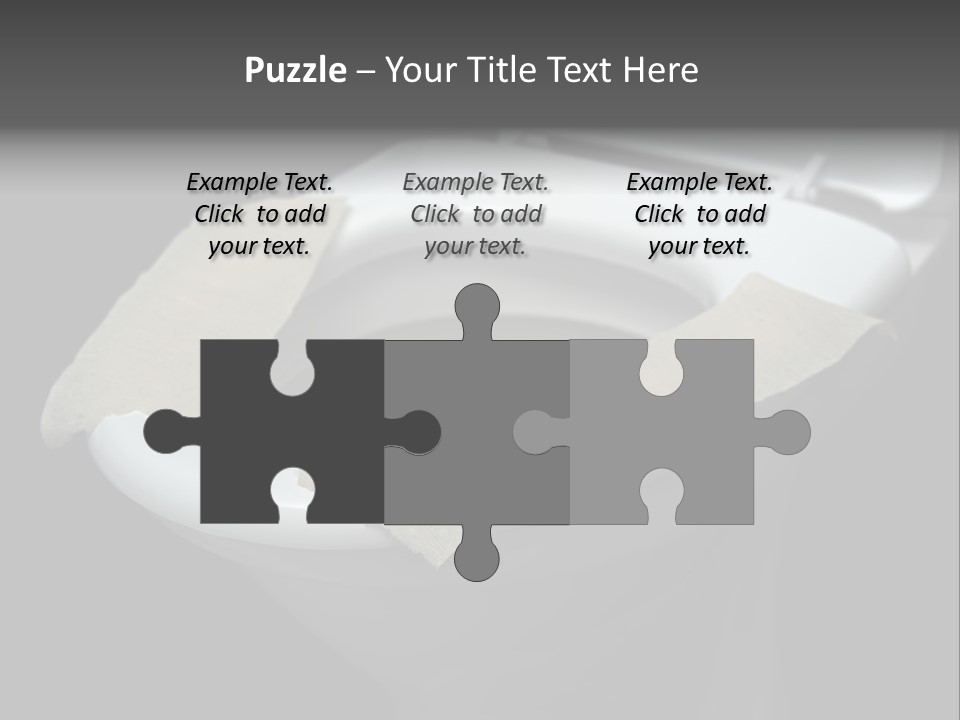 Seat Bathroom Voltage PowerPoint Template