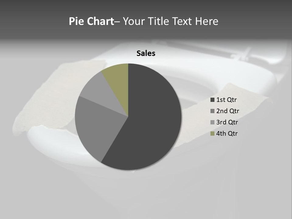 Seat Bathroom Voltage PowerPoint Template