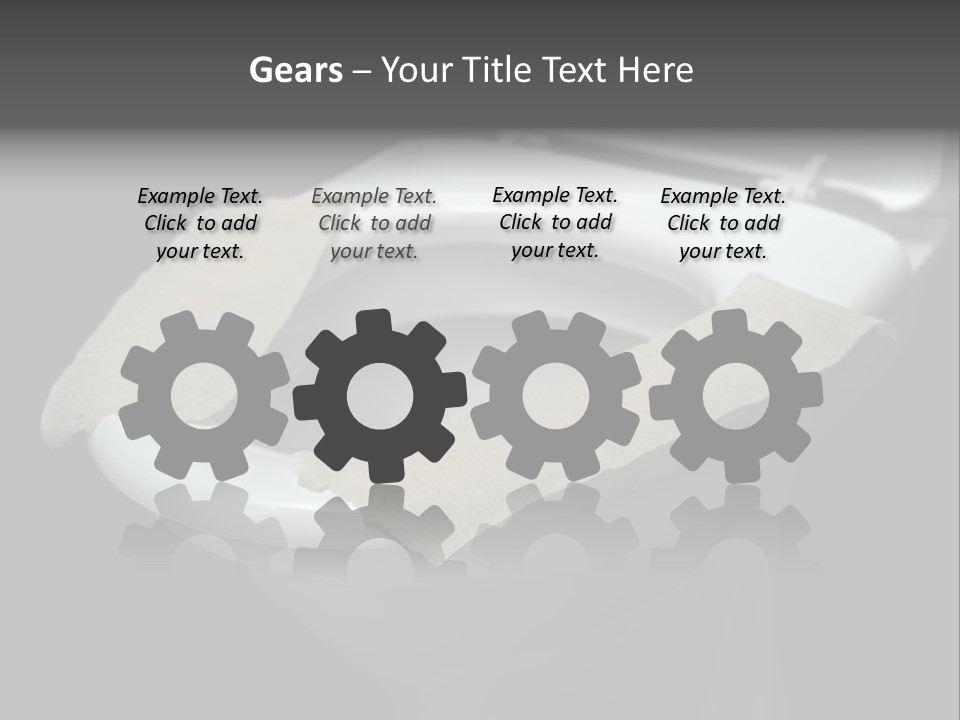 Seat Bathroom Voltage PowerPoint Template