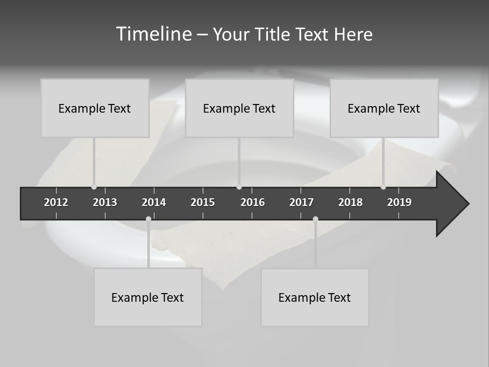 Seat Bathroom Voltage PowerPoint Template