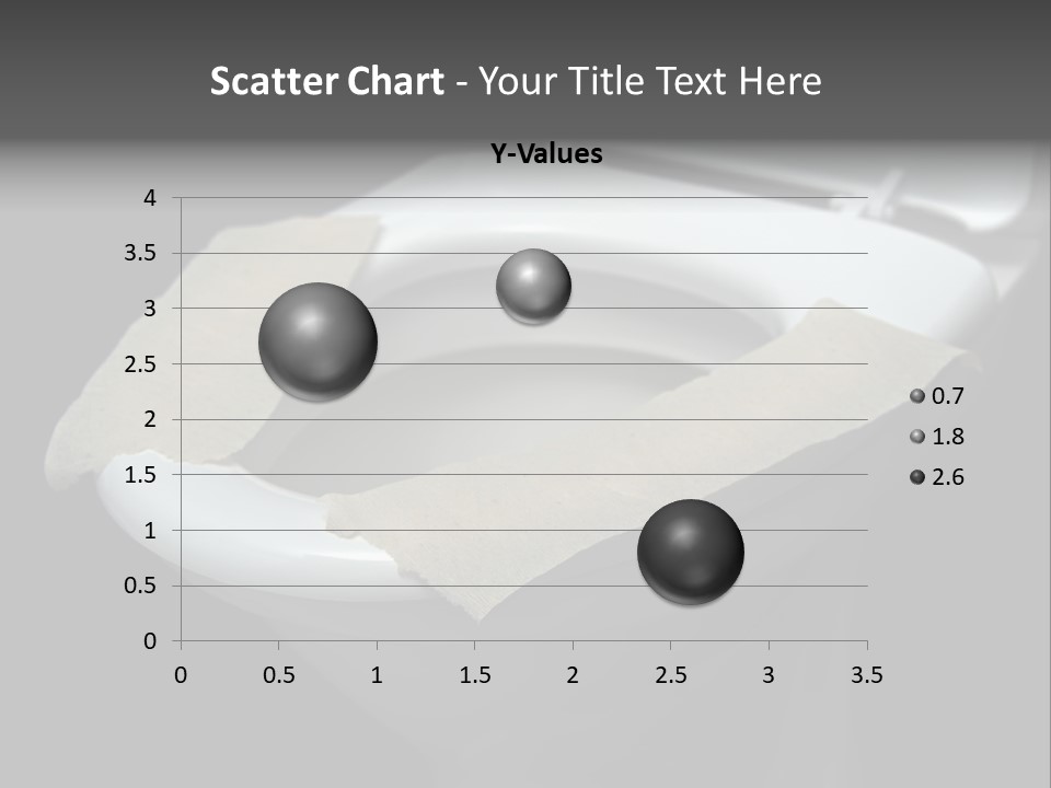 Seat Bathroom Voltage PowerPoint Template