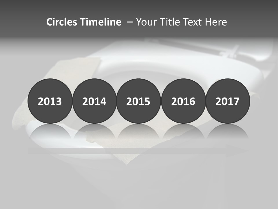 Seat Bathroom Voltage PowerPoint Template