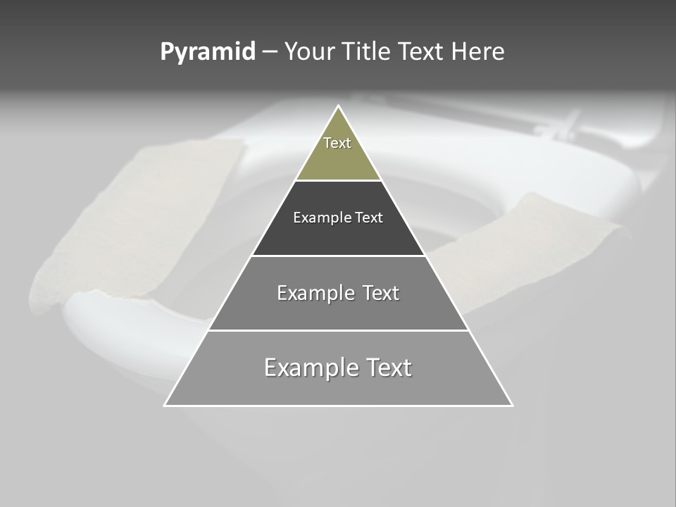 Seat Bathroom Voltage PowerPoint Template