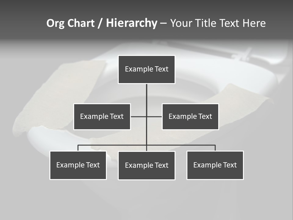 Seat Bathroom Voltage PowerPoint Template
