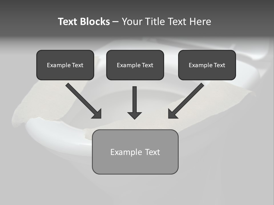 Seat Bathroom Voltage PowerPoint Template