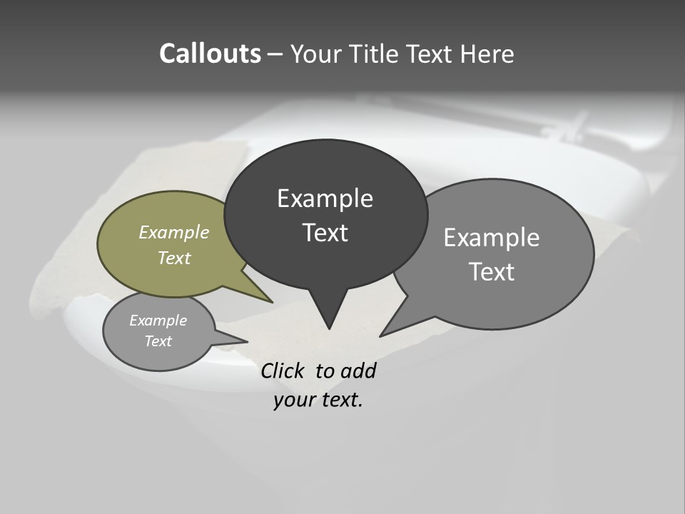 Seat Bathroom Voltage PowerPoint Template