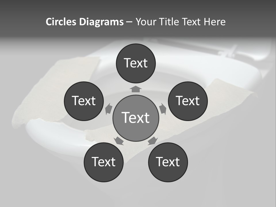 Seat Bathroom Voltage PowerPoint Template