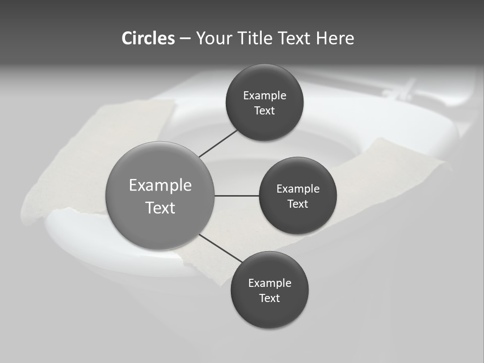 Seat Bathroom Voltage PowerPoint Template