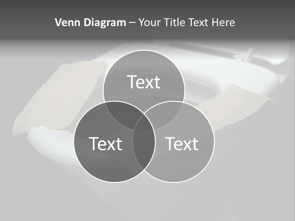 Seat Bathroom Voltage PowerPoint Template