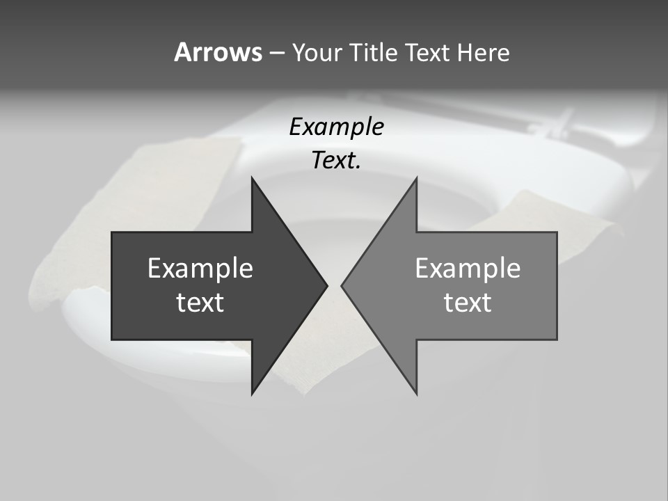 Seat Bathroom Voltage PowerPoint Template