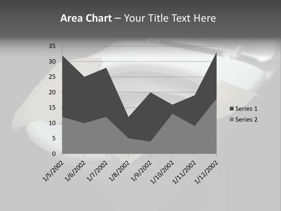 Seat Bathroom Voltage PowerPoint Template