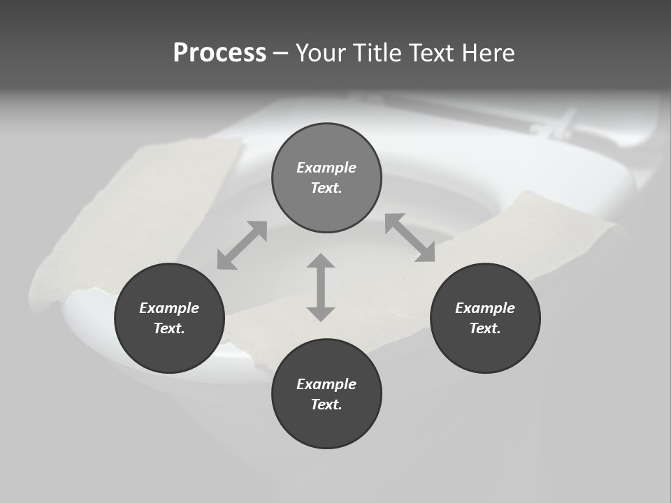 Seat Bathroom Voltage PowerPoint Template