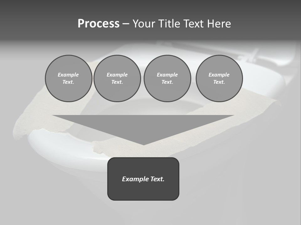 Seat Bathroom Voltage PowerPoint Template
