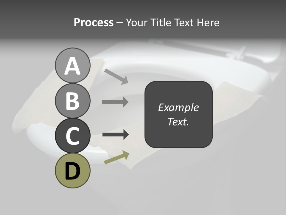 Seat Bathroom Voltage PowerPoint Template