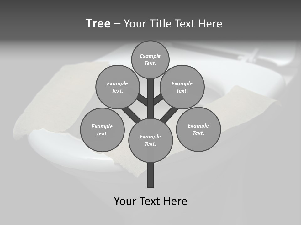 Seat Bathroom Voltage PowerPoint Template