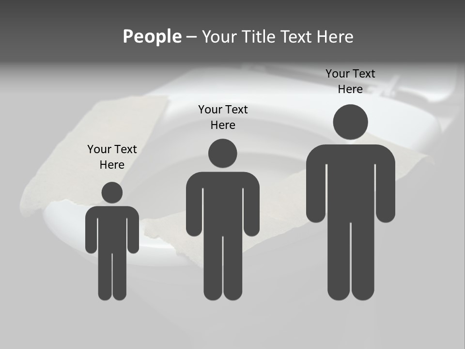 Seat Bathroom Voltage PowerPoint Template