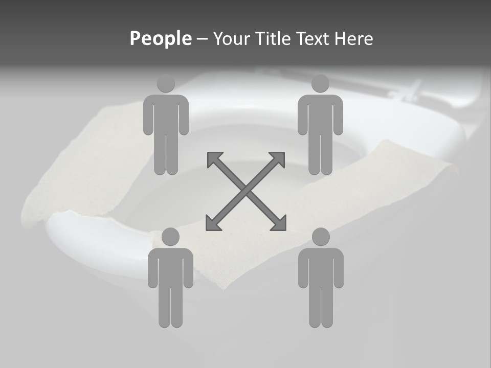 Seat Bathroom Voltage PowerPoint Template