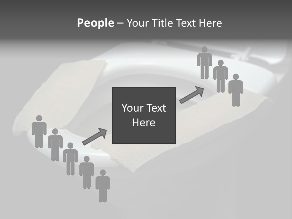 Seat Bathroom Voltage PowerPoint Template