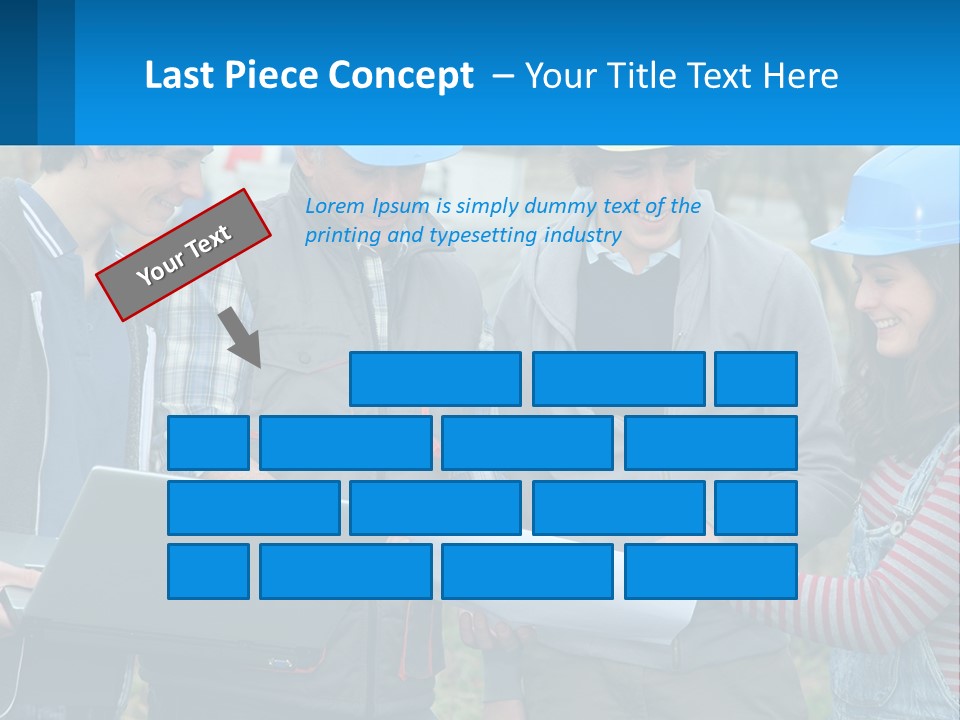 Outdoors Students Caucasian PowerPoint Template