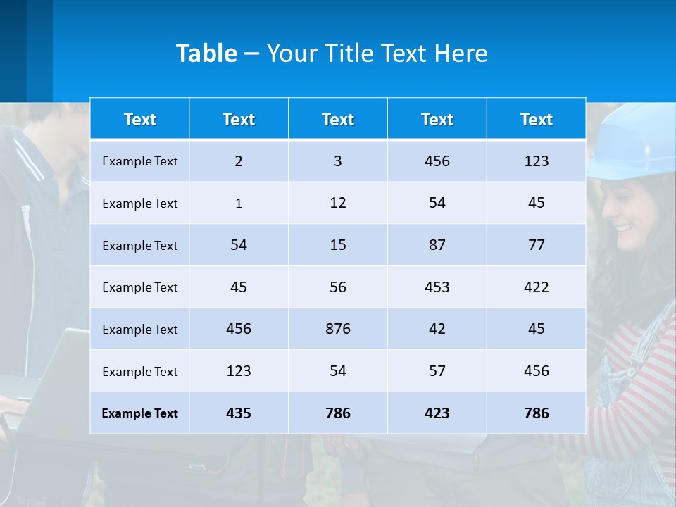 Outdoors Students Caucasian PowerPoint Template