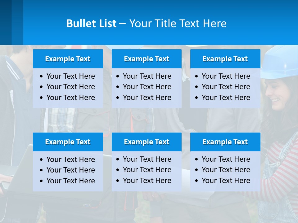 Outdoors Students Caucasian PowerPoint Template