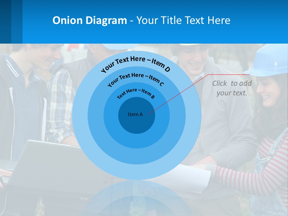Outdoors Students Caucasian PowerPoint Template
