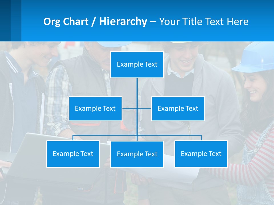 Outdoors Students Caucasian PowerPoint Template