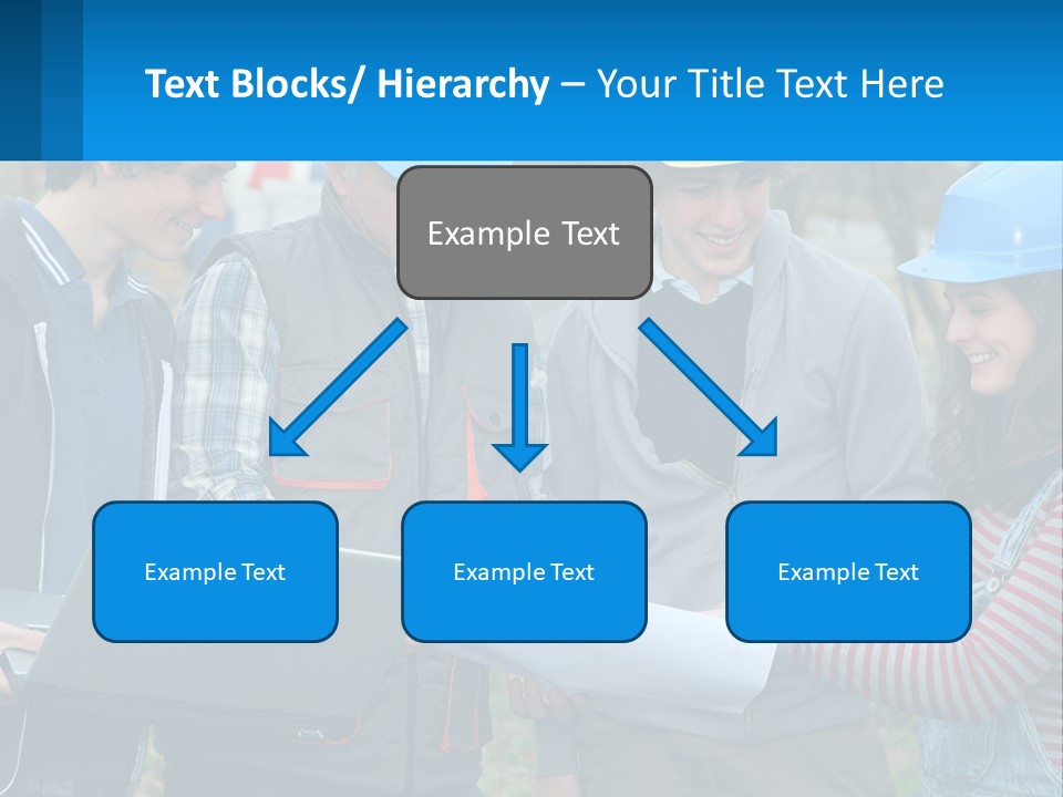 Outdoors Students Caucasian PowerPoint Template