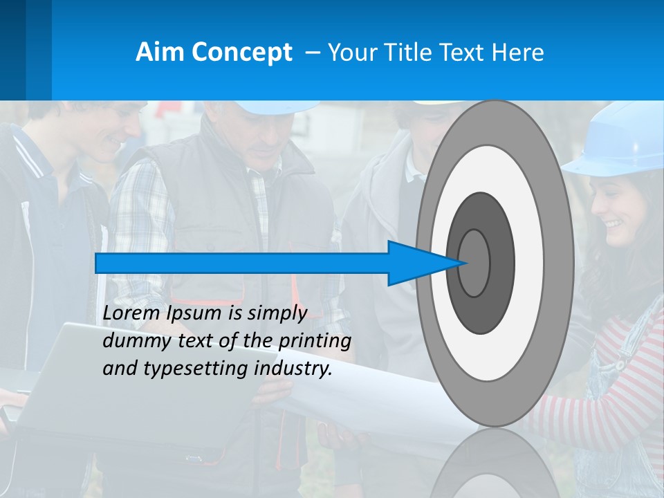 Outdoors Students Caucasian PowerPoint Template