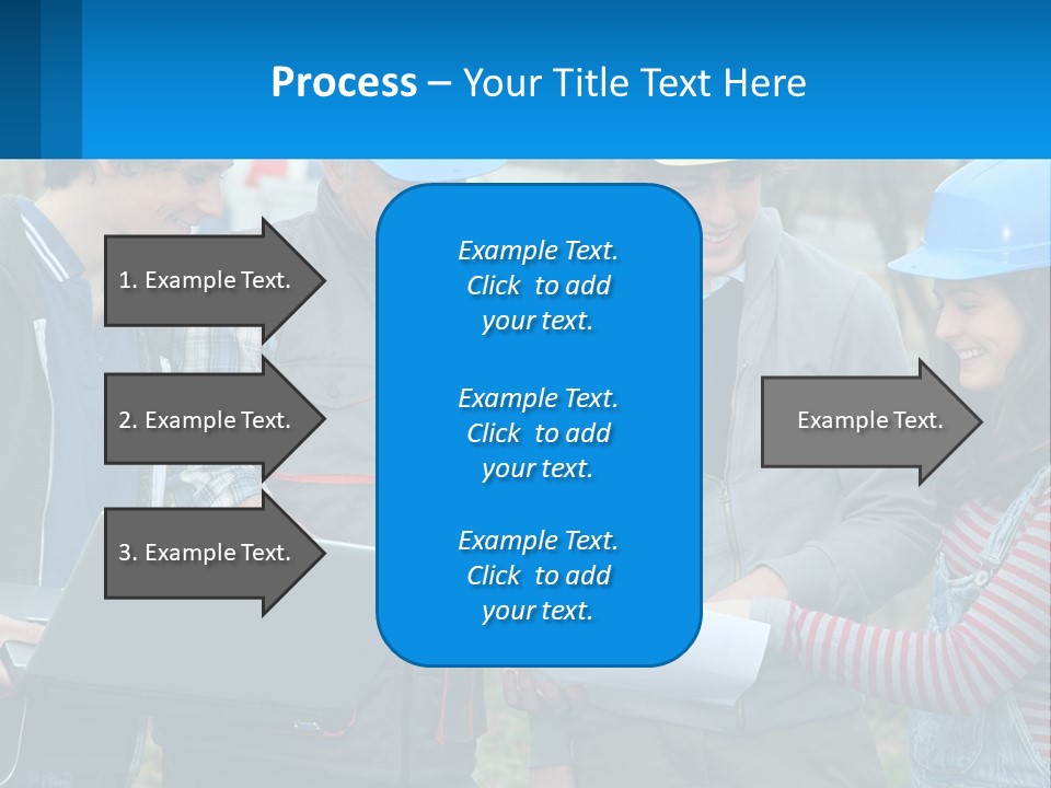 Outdoors Students Caucasian PowerPoint Template