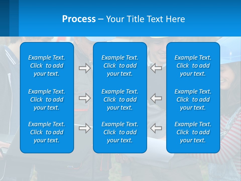 Outdoors Students Caucasian PowerPoint Template