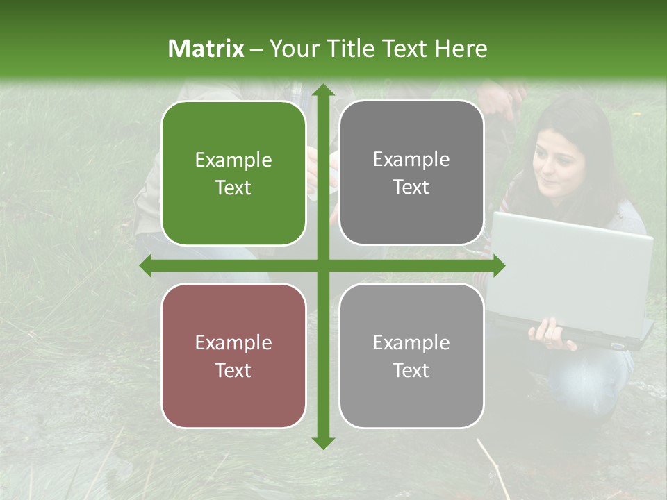 Aquatic Trainer Drinking PowerPoint Template