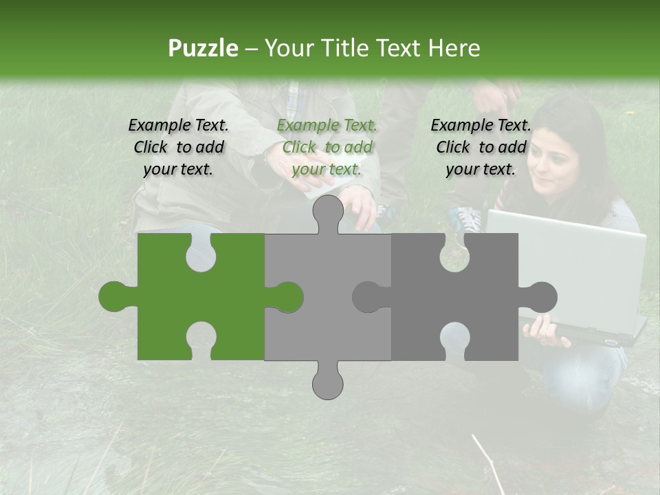 Aquatic Trainer Drinking PowerPoint Template