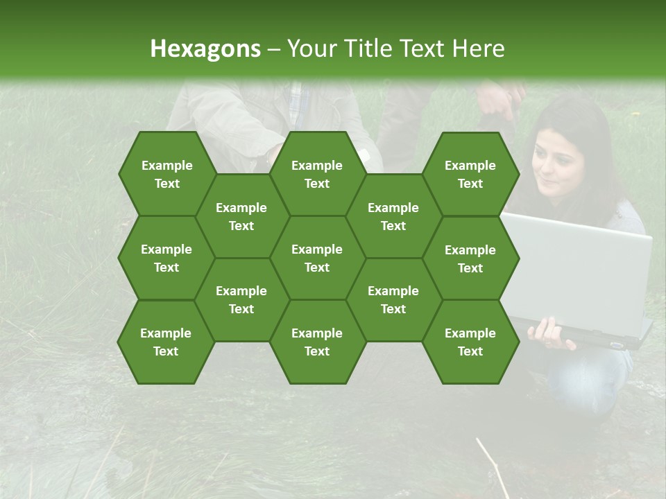 Aquatic Trainer Drinking PowerPoint Template