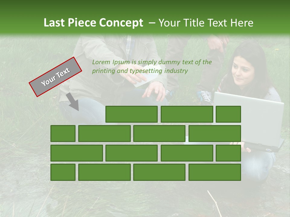 Aquatic Trainer Drinking PowerPoint Template