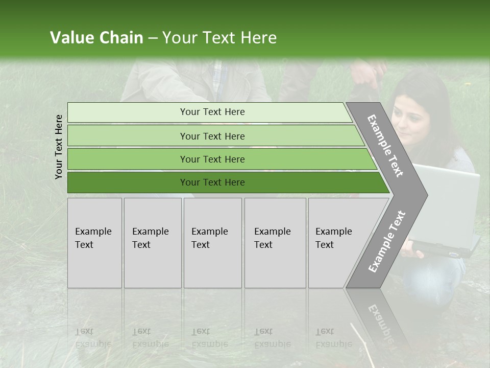 Aquatic Trainer Drinking PowerPoint Template