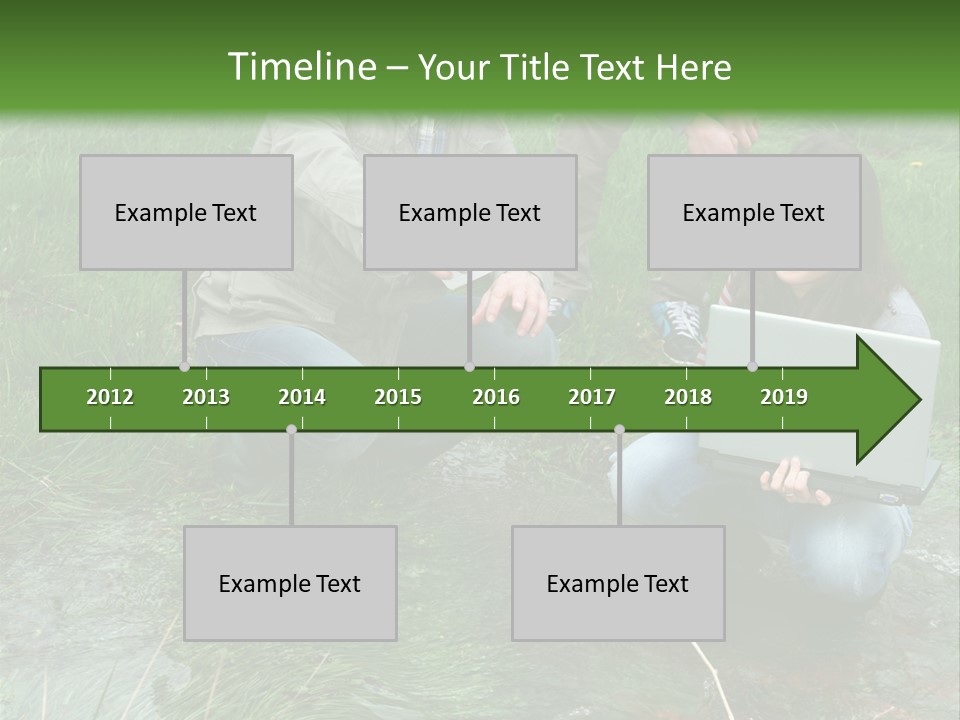 Aquatic Trainer Drinking PowerPoint Template