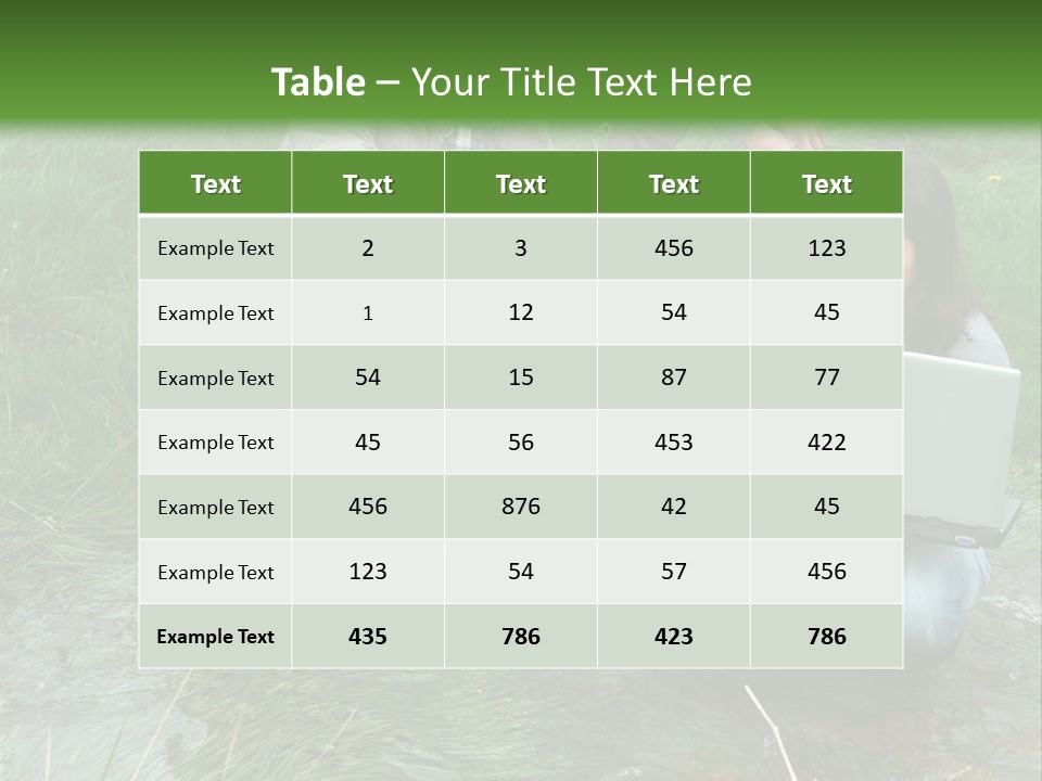 Aquatic Trainer Drinking PowerPoint Template