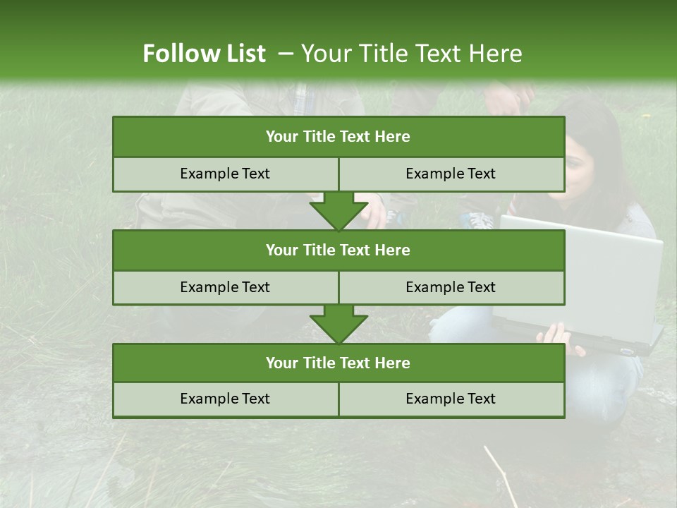 Aquatic Trainer Drinking PowerPoint Template