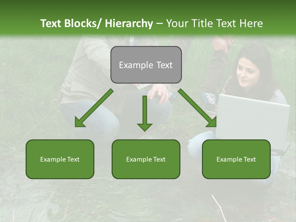 Aquatic Trainer Drinking PowerPoint Template