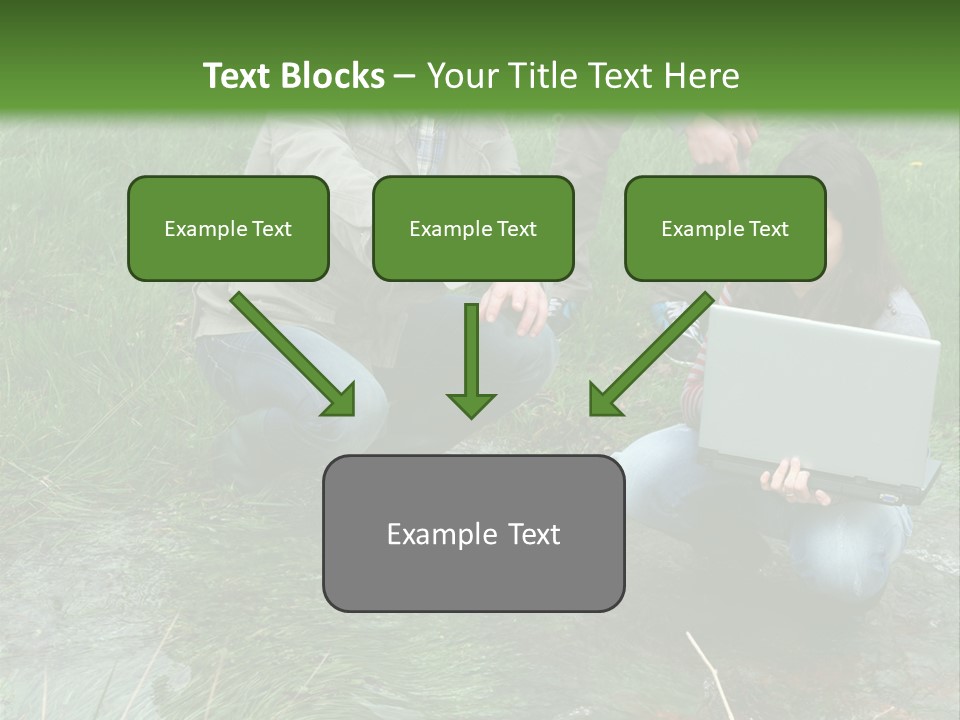 Aquatic Trainer Drinking PowerPoint Template
