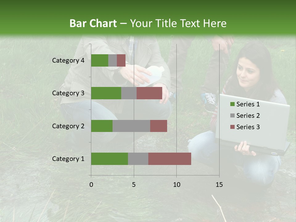 Aquatic Trainer Drinking PowerPoint Template