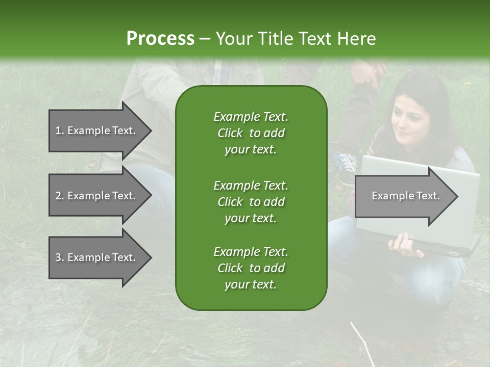 Aquatic Trainer Drinking PowerPoint Template