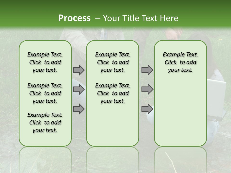 Aquatic Trainer Drinking PowerPoint Template
