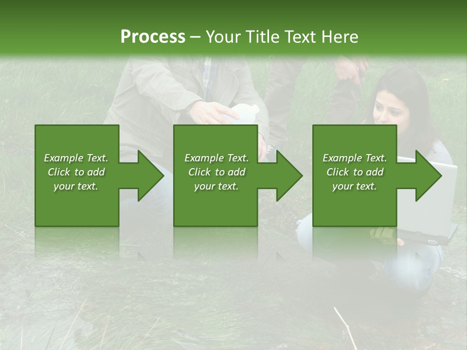 Aquatic Trainer Drinking PowerPoint Template