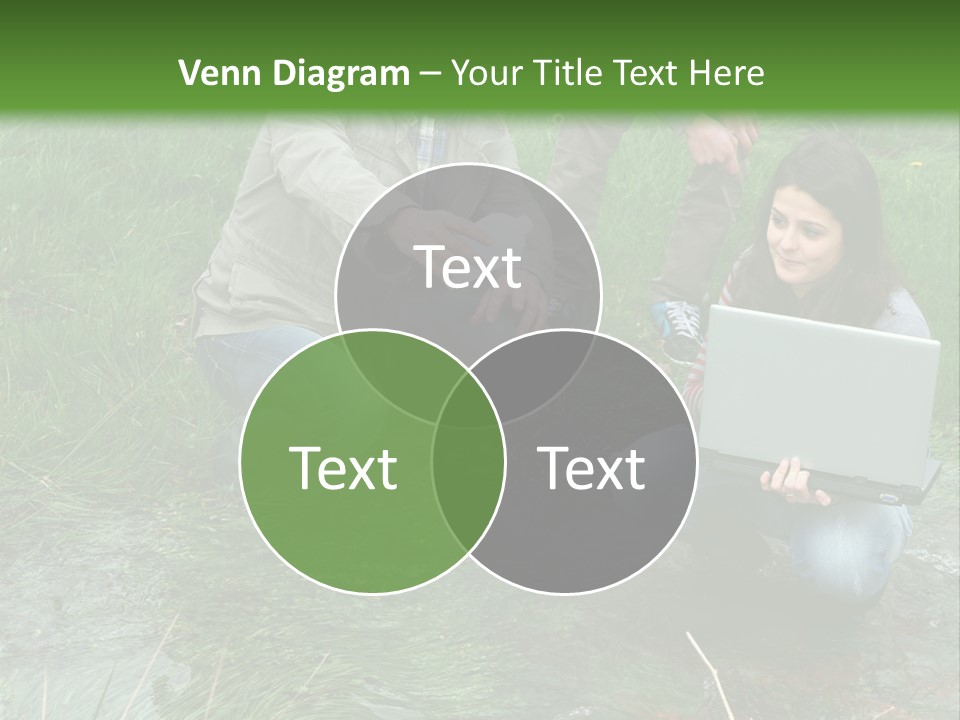 Aquatic Trainer Drinking PowerPoint Template