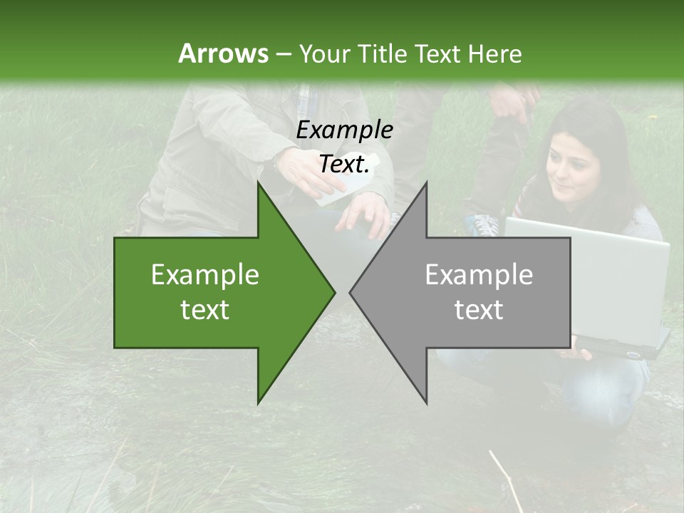 Aquatic Trainer Drinking PowerPoint Template